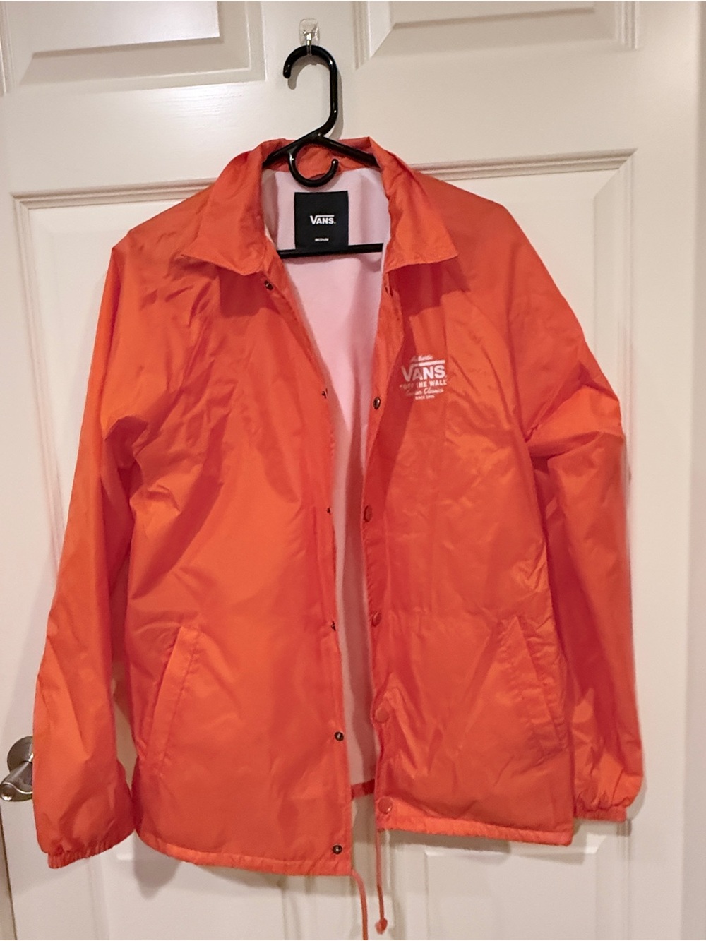 Vans Pink and Orange Lightweight Windbreaker